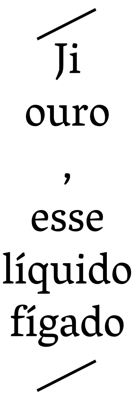 Comercializar com frases simples e emocionais em linhas diagonais e tipos de letra serifados