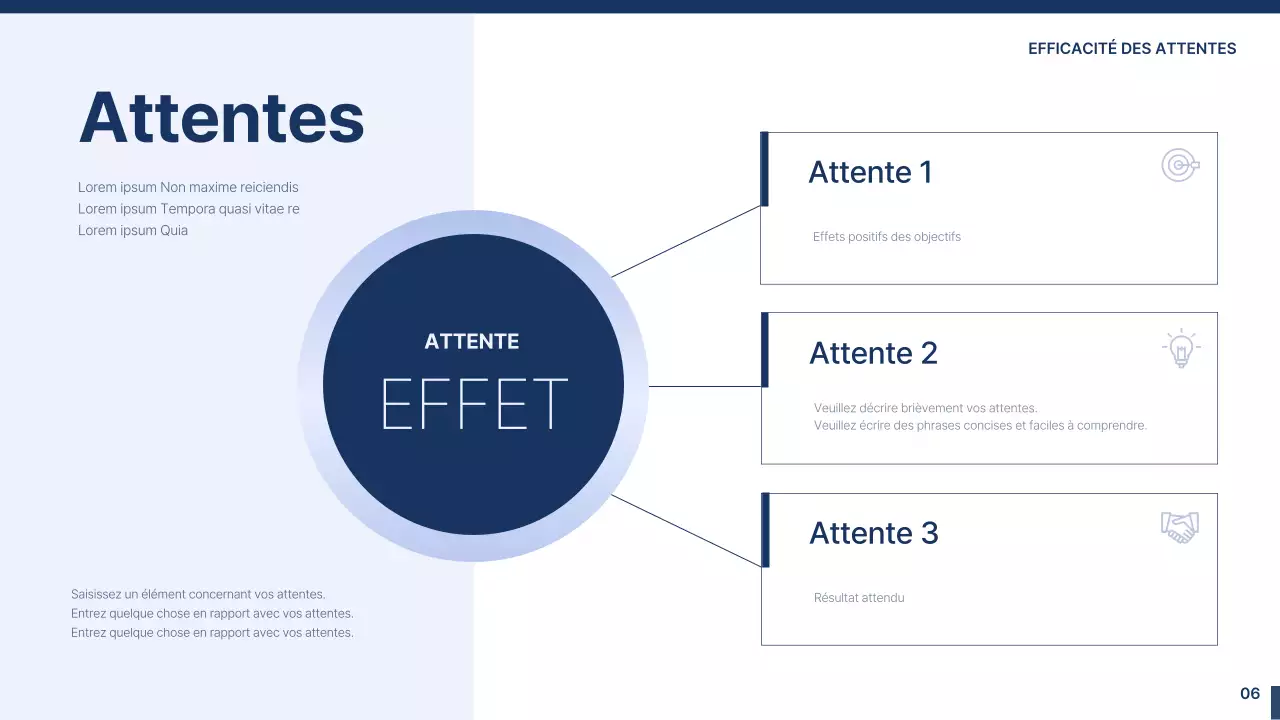 Une proposition industrie-université simple, bleu clair et bleu marine