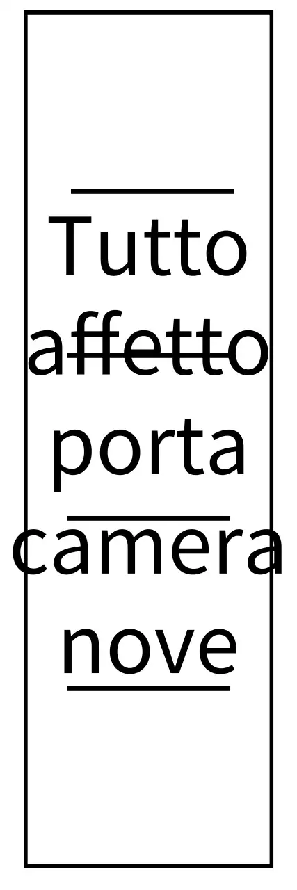 Articoli di cancelleria semplici con forme e linee squadrate