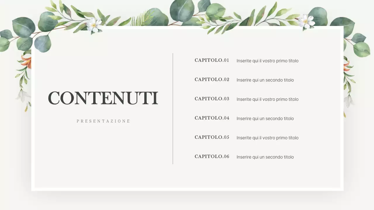 Un brief di marketing semplice, verde e di marca