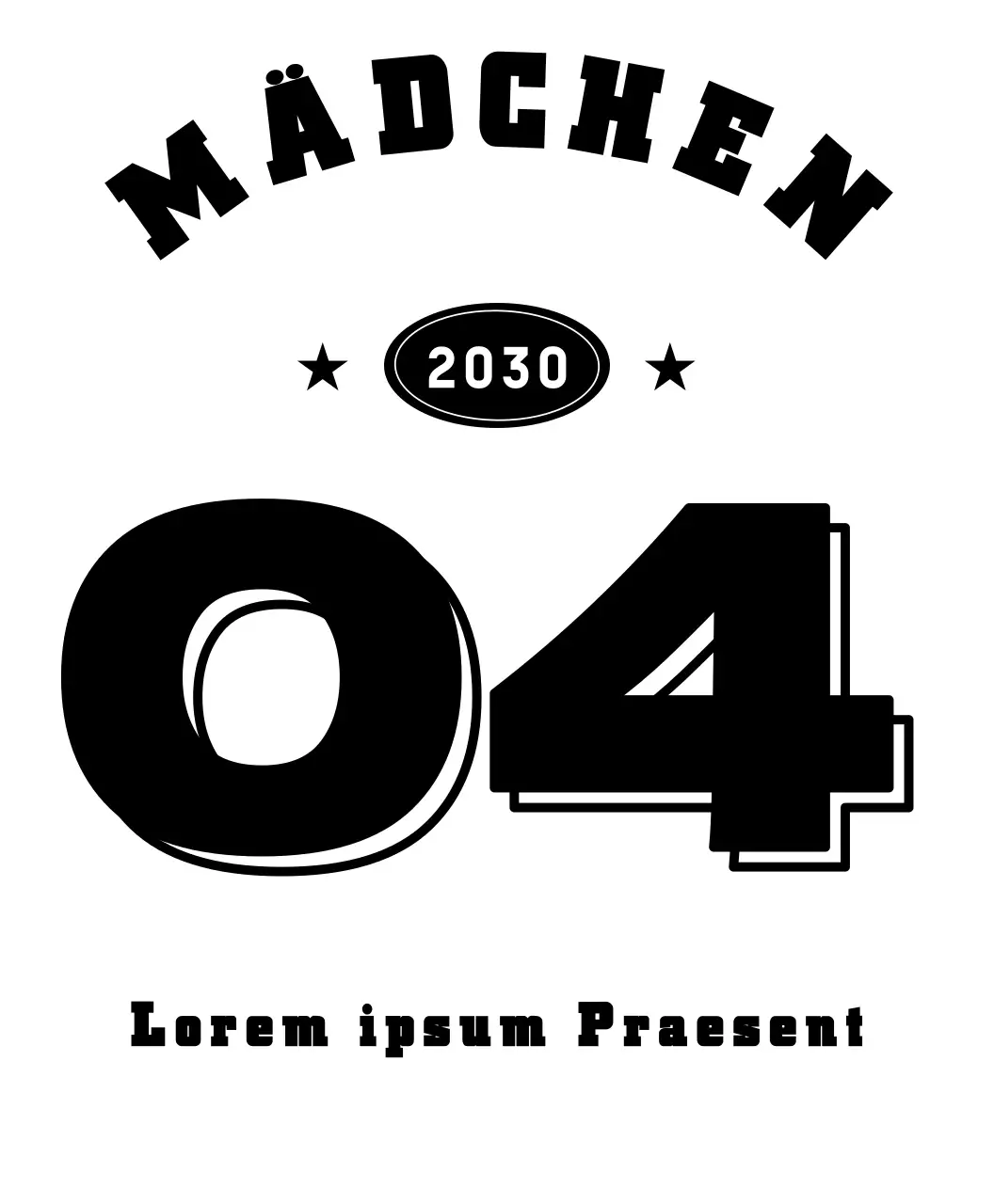 Sporty Family Bold Numbered T-Shirt Familien-T-Shirts, Gruppen-T-Shirts