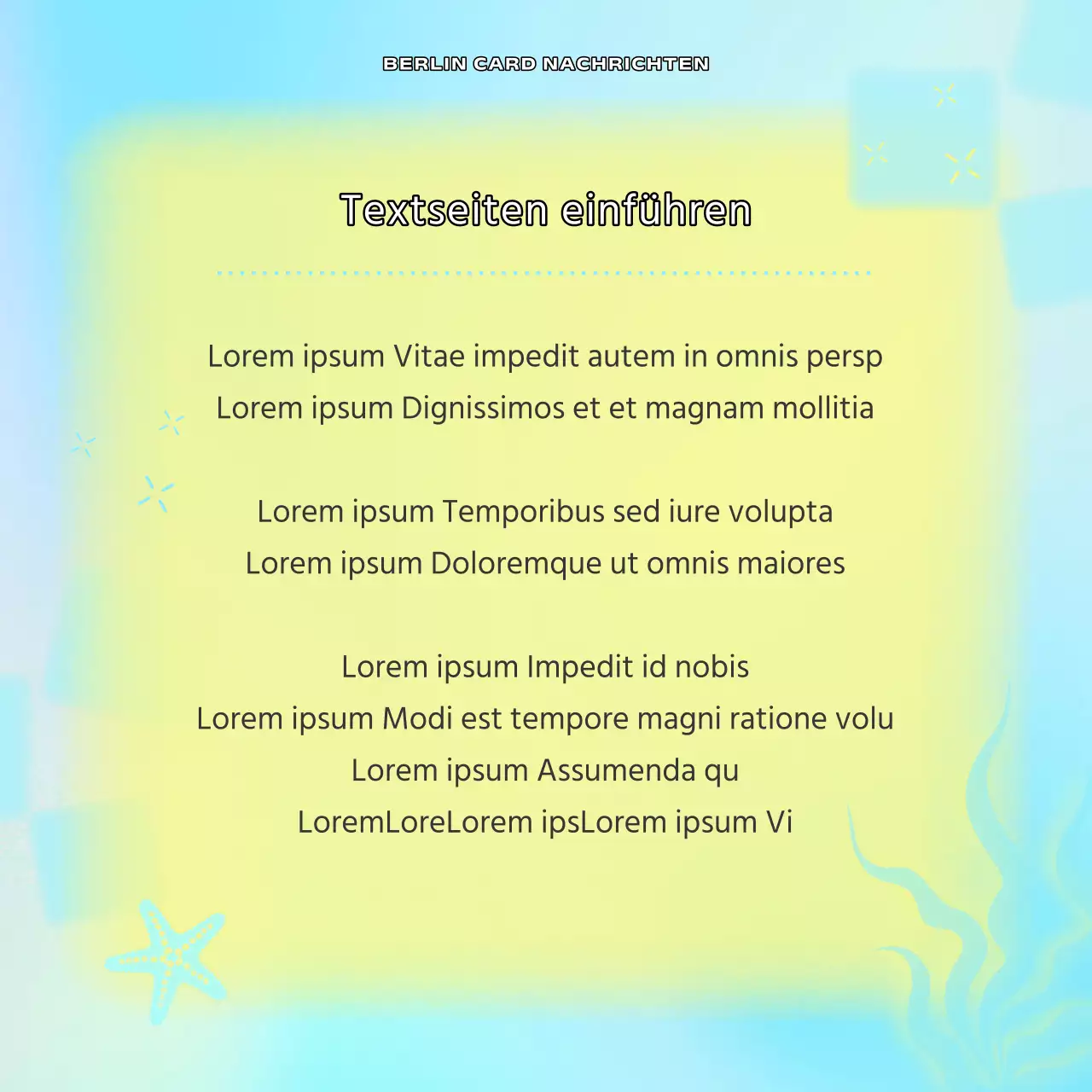 Leitpfosten für das Stadtviertel Busan mit gelben und hellblauen Akzenten