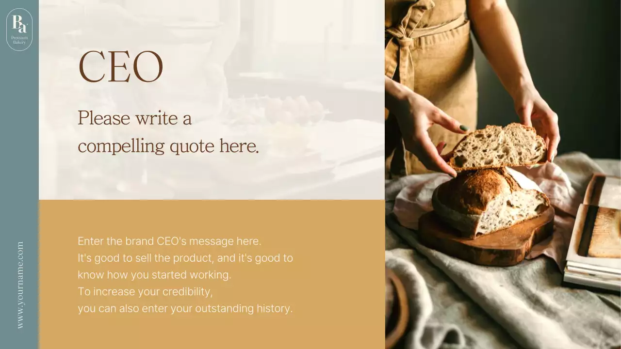 Beige Rustic Bakery Promotion Presentation