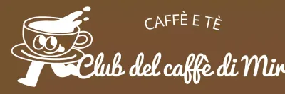 Grembiule da barista in caldo marrone e bianco con simpatico simbolo della tazzina da caffè e logo di ispirazione vintage Grembiule da barista per i dipendenti del bar