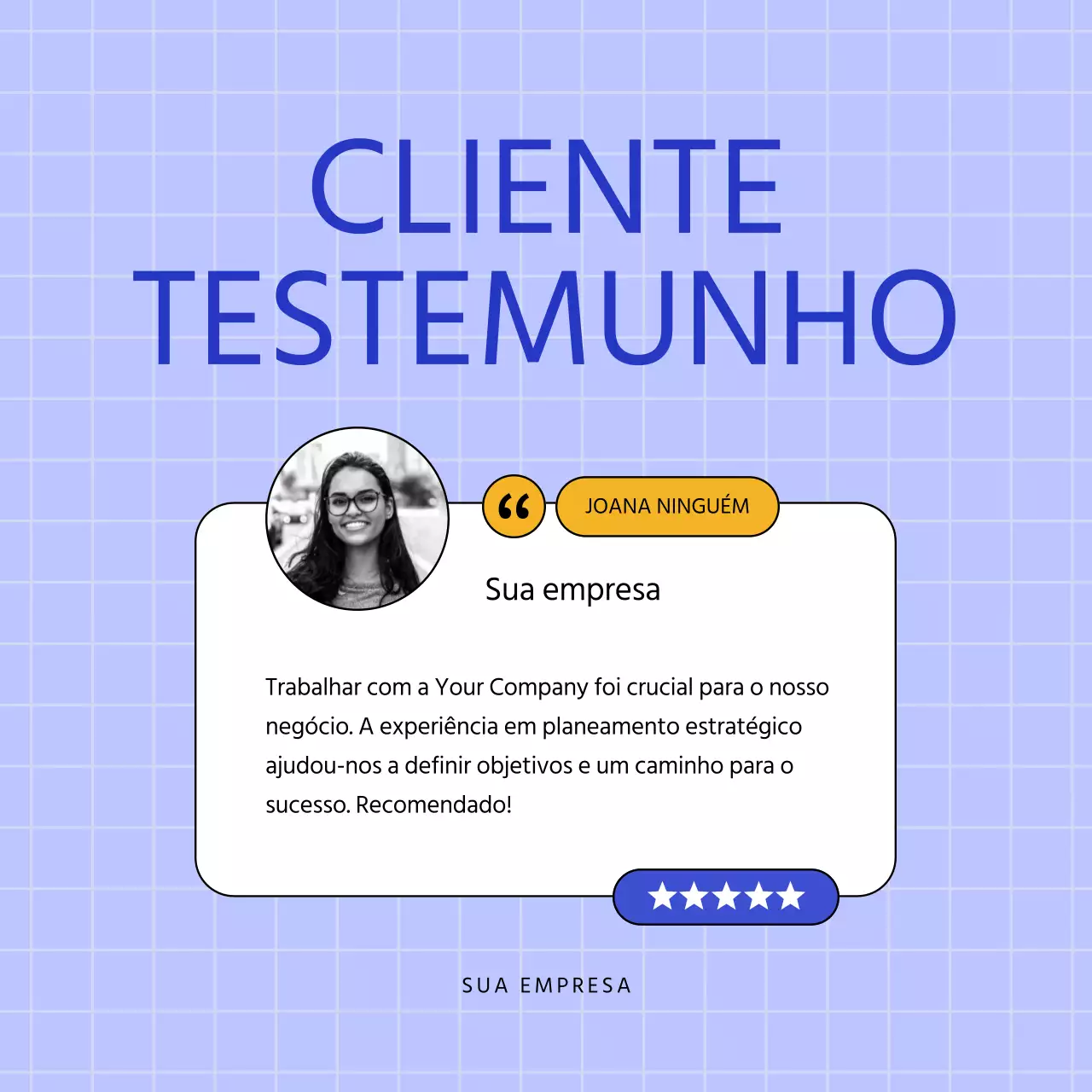 Testemunho de cliente Lilac Bold Publicidade