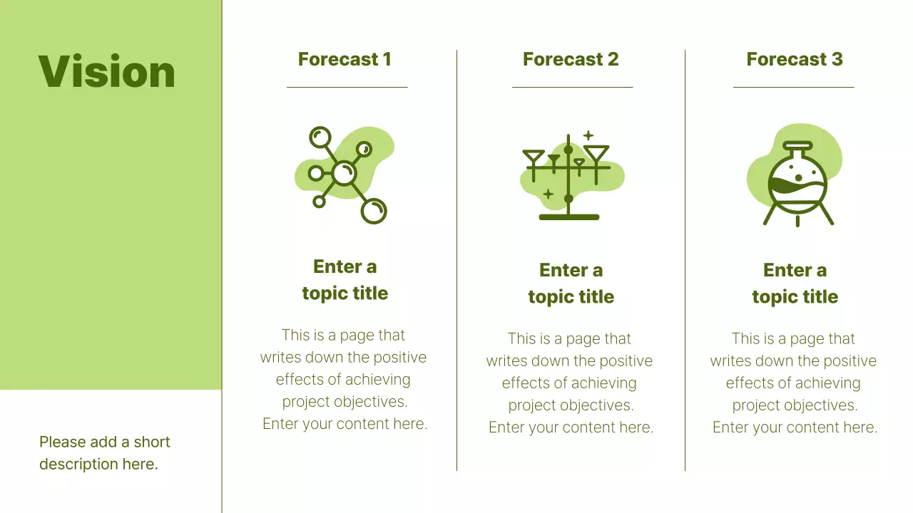 Green Professional Research Report Presentation