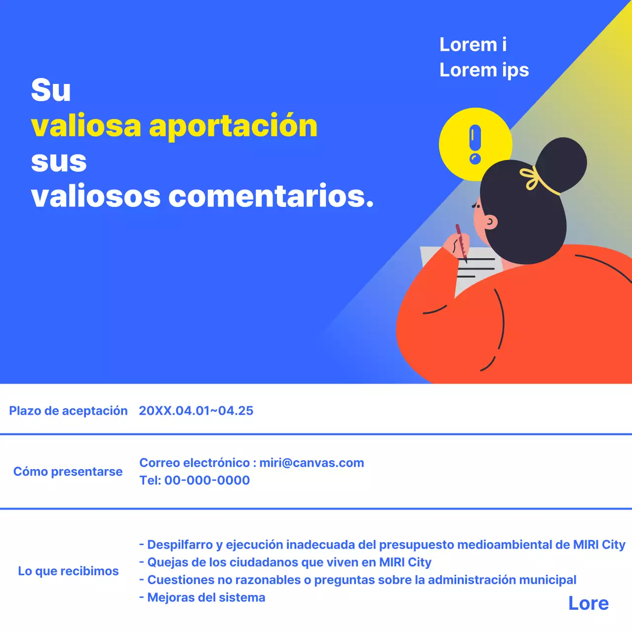 Promover una auditoría azul simple de la administración pública