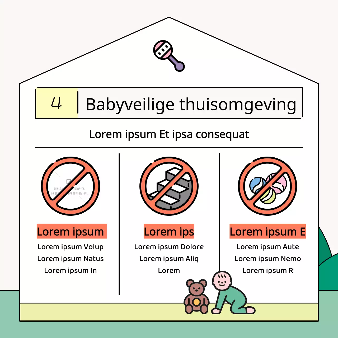 Groene en roze opvoedtips voor kinderen