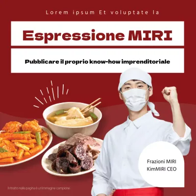 Guida all'avvio di un franchising, evidenziata in rosso e nero