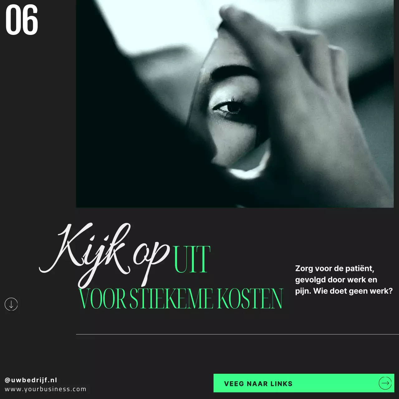 Groen Zwart Modern Eenvoudige Tips voor Beleggen Voor Beginners