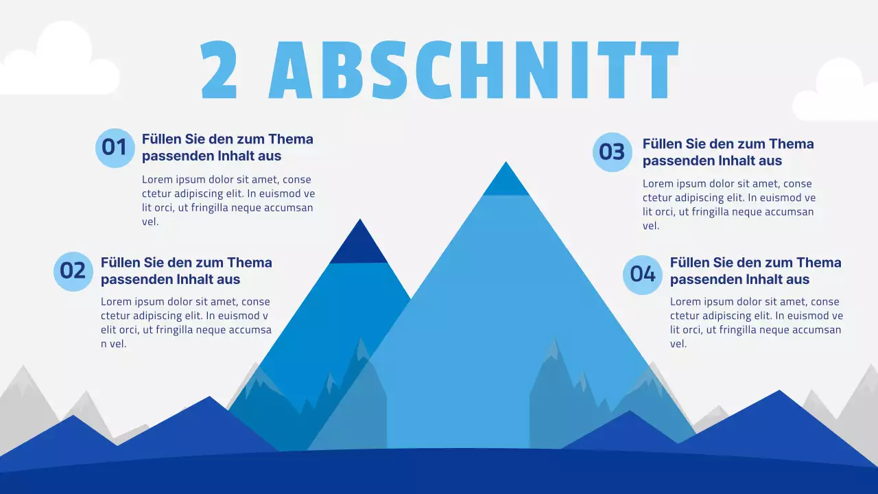 Blau und Weiß Einfach frech Lässiger Vorschlag