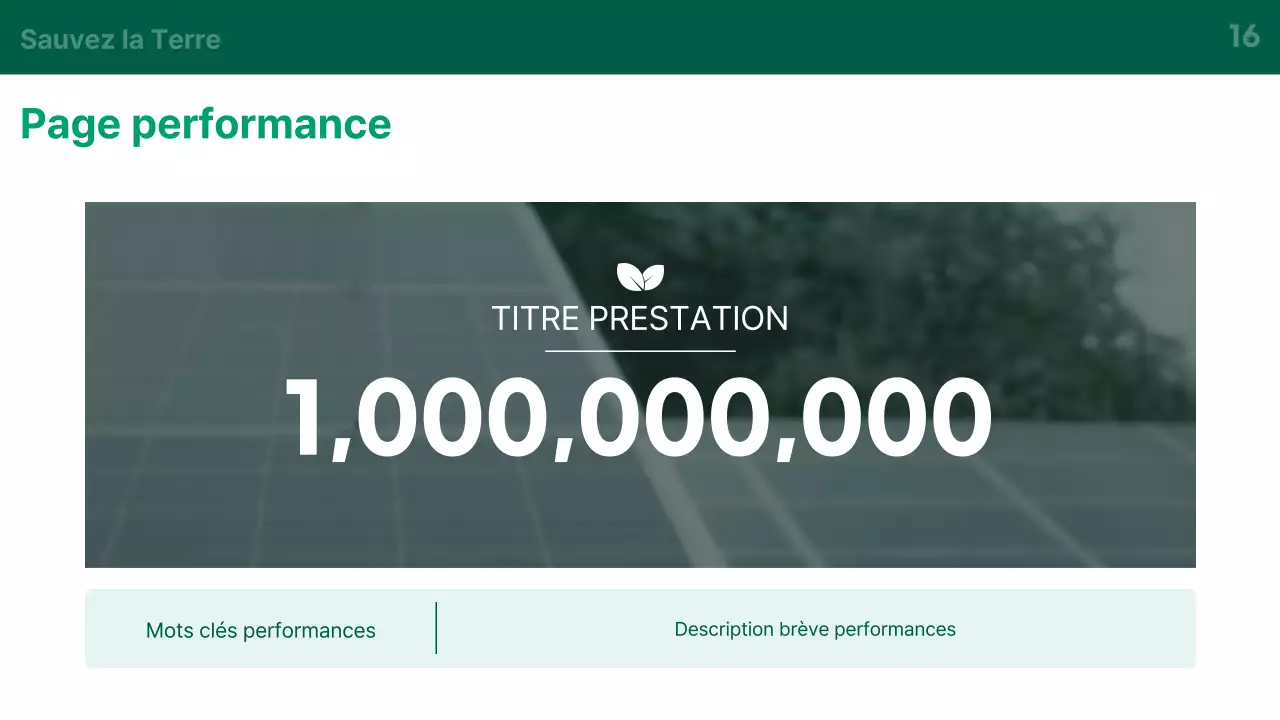 Une introduction à l'activité de l'énergie verte en vert et blanc
