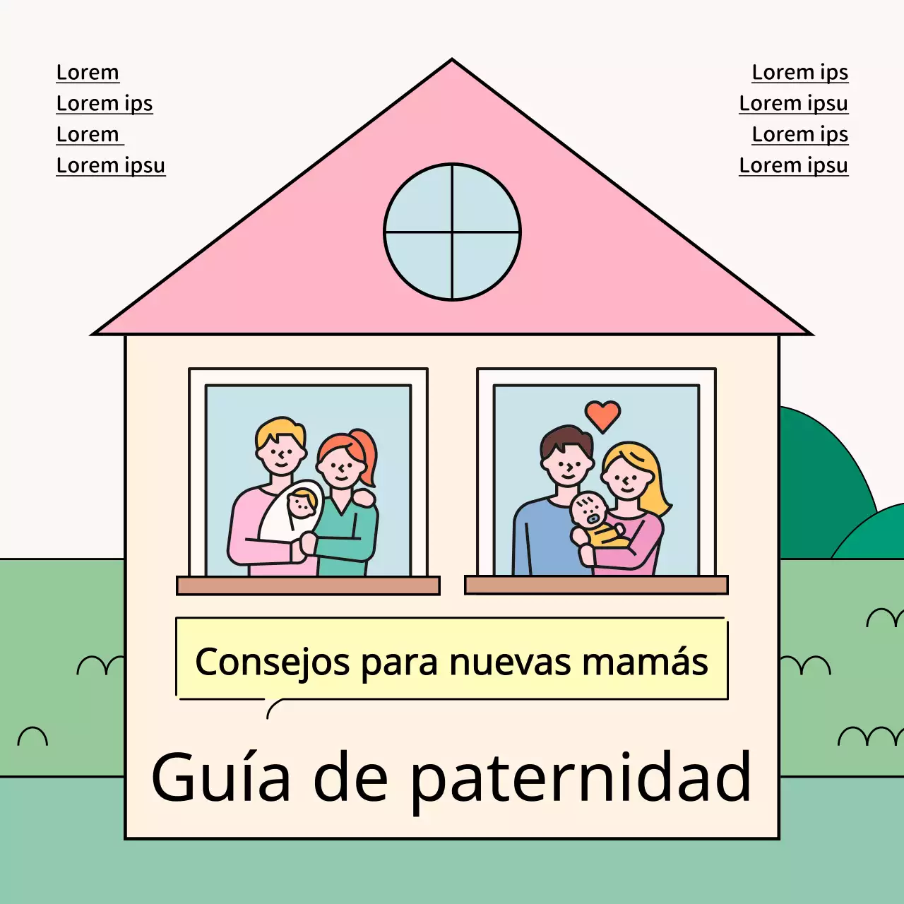 Consejos verdes y rosas para los niños