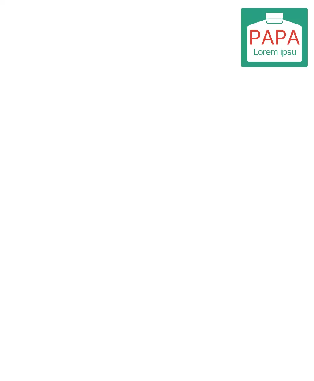 T-shirt de famille, de groupe avec une police de caractères audacieuse pour un badge de supermarché