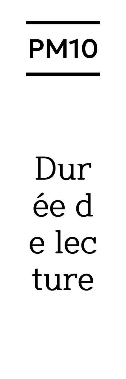 Conception d'une écriture verticale avec des caractères avec et sans empattement