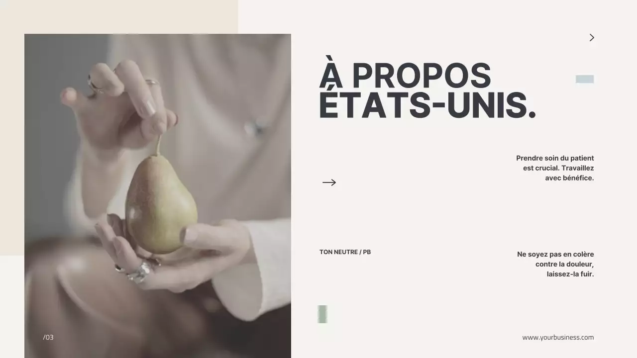 Beige Minimal Modern Profile Business Introduction de l'entreprise