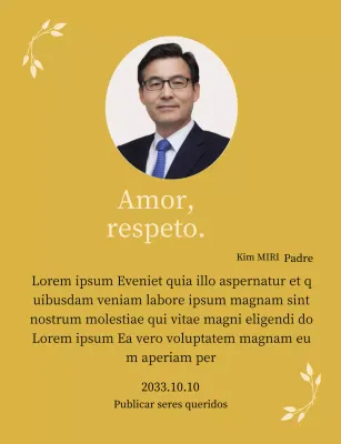 Una nota de agradecimiento estática y elegante para el Día de la Madre con pétalos dorados y una foto