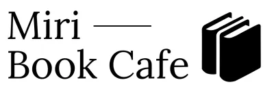 Book cafe with sentimental serif book illustrations