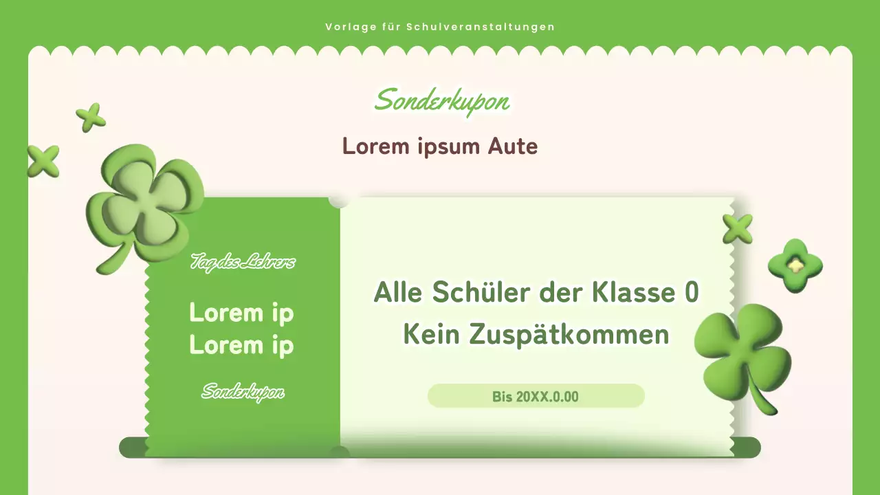 Reds bezaubernde Präsentation zum Teacher's Day