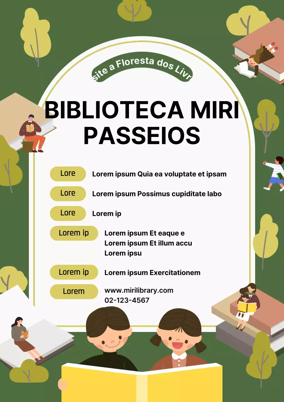 Como candidatar-se a uma visita à biblioteca verde e branca