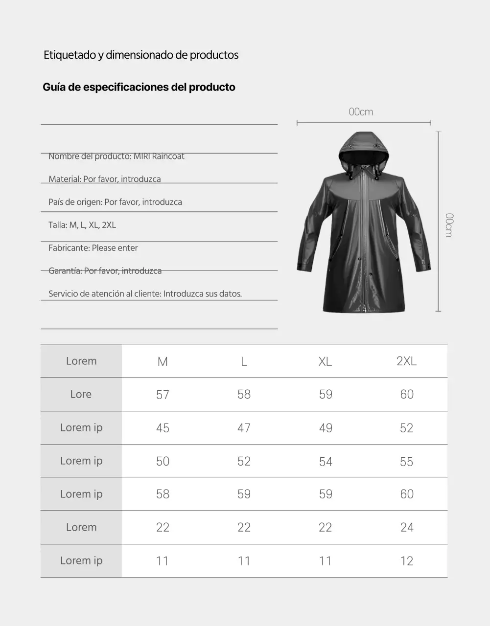 Sobre la tendencia del chubasquero negro y azul para la temporada de lluvias