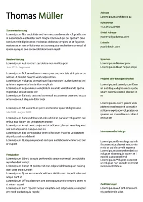 Green Minimal Product Manager bei einem Tech-Startup Karriere Mitarbeiter Business Recruitment