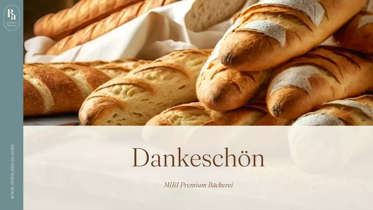 Eine hellblaue und braune minimalistische Bäckereimarke für ein kleines Unternehmen