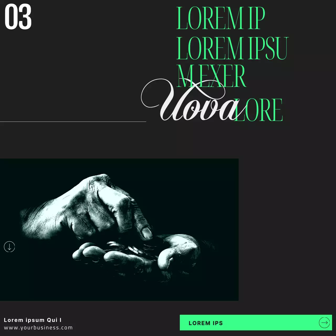 Verde Nero Moderno Semplici consigli per gli investitori principianti