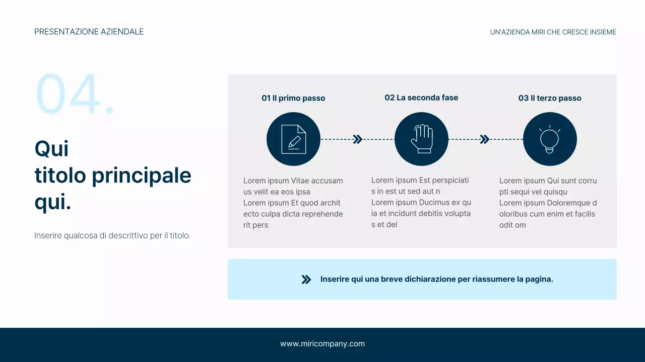 Una semplice carta intestata in blu navy e azzurro per la vostra attività.