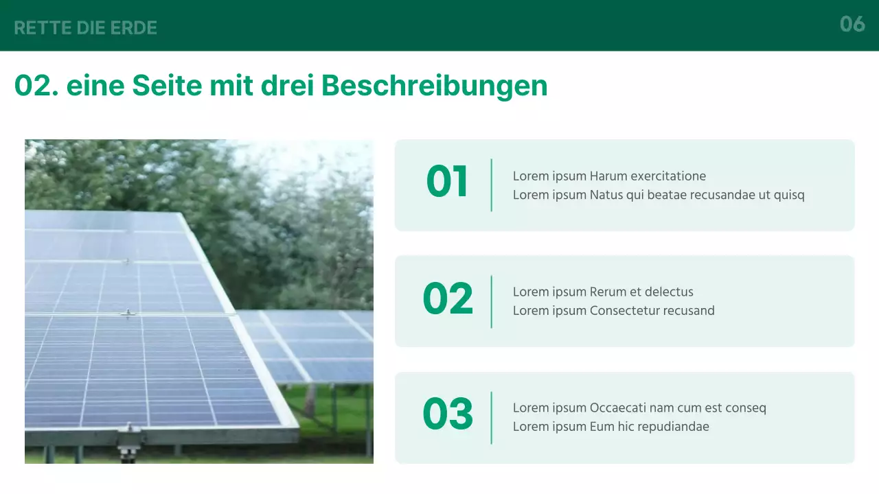Eine grundlegende grün-weiße Einführung in die grüne Energiebranche