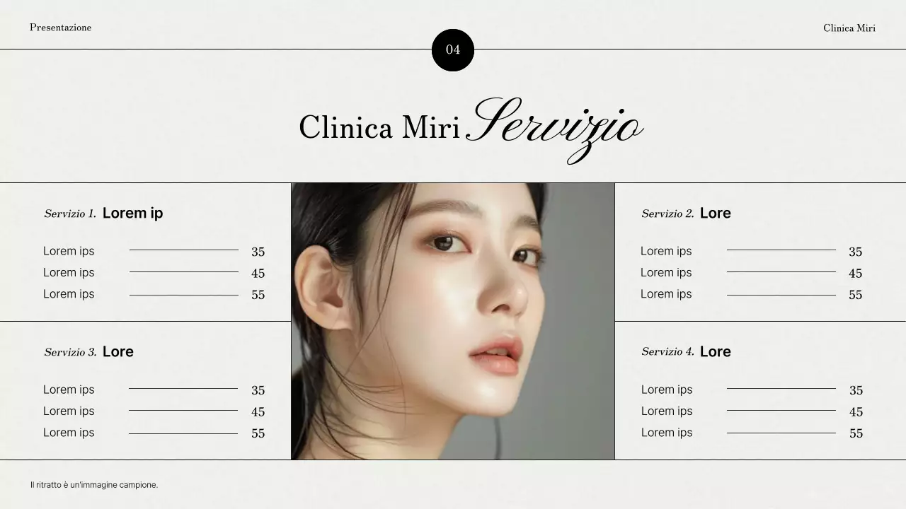 Promuovere un marchio dermatologico grigio e moderno