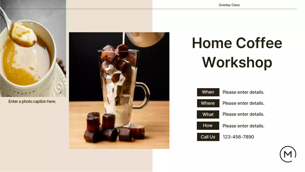 Beige Minimal Café Introduction Presentation