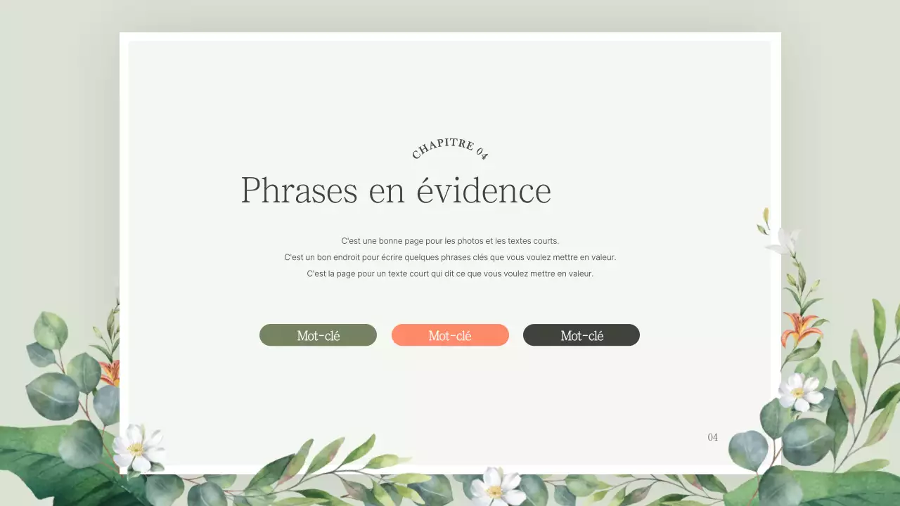 Un briefing marketing simple, vert et avec une marque