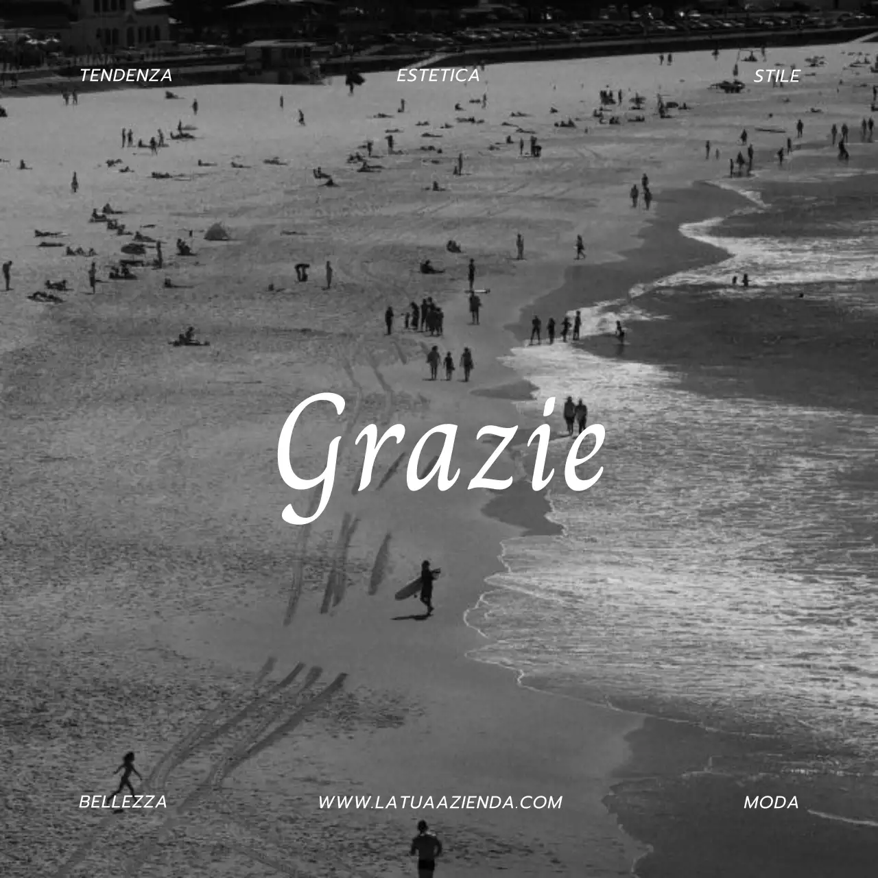 Tendenza beige e nero Collage di foto Estetica Stile di vita Promozione del blog