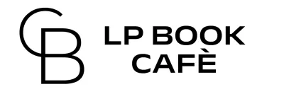 Libreria merchandising con loghi semplici, serif e font gotici