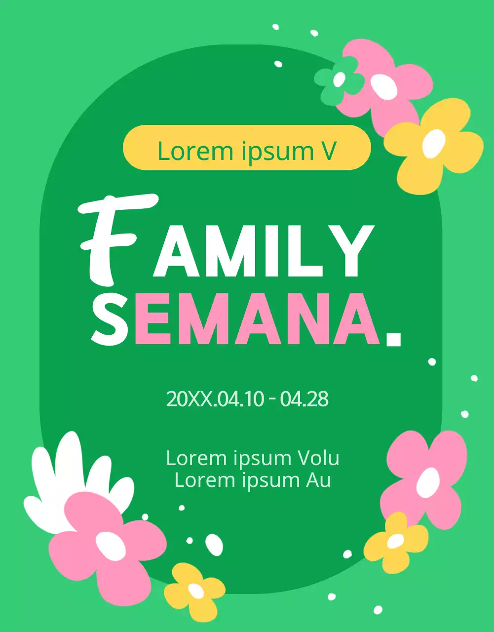 Promover los productos del mes de la familia verde y amarilla