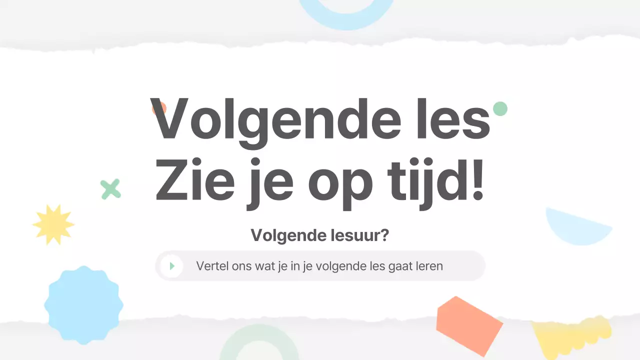 Basismateriaal voor school in geel en groen