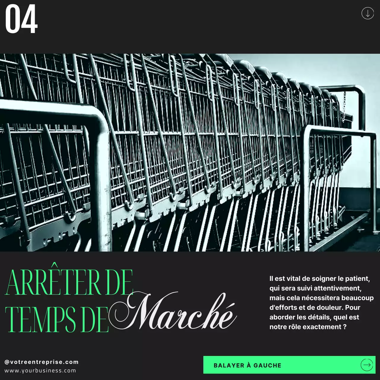 Vert Noir Moderne Conseils d'investissement simples pour les débutants