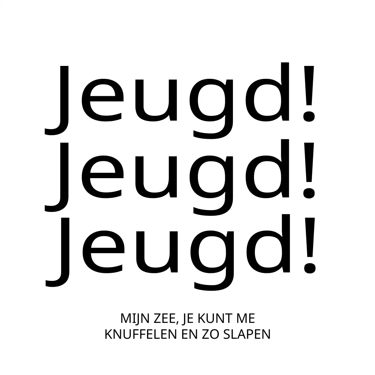 Eenvoudige, gepersonaliseerde merchandise met serif tekstaccenten