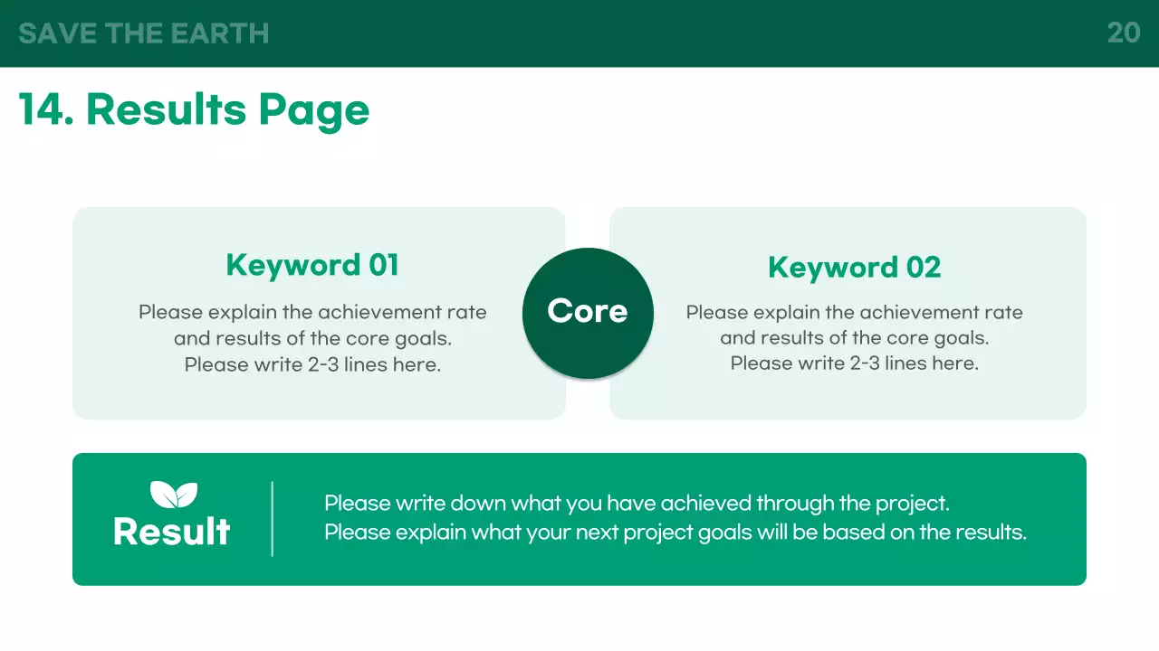 Green Modern Energy Promotion Presentation