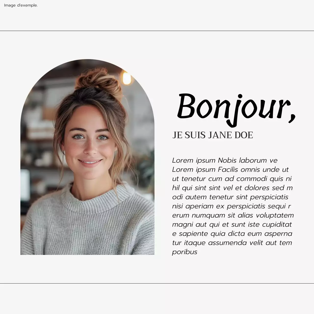 Beige and Black Modern Nail Artist Blog Promotion