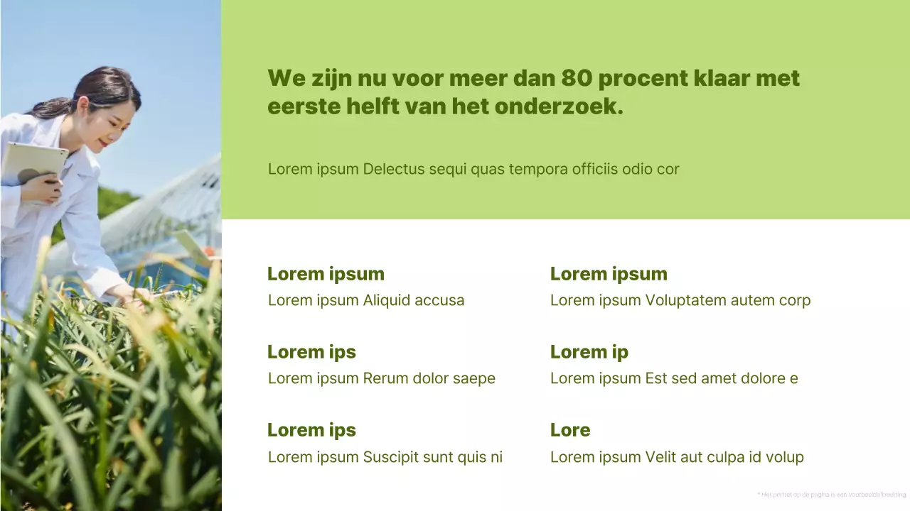 Basis samenwerkend projectrapport in samenvatting