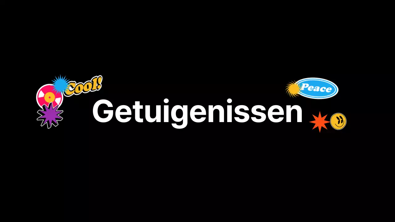 Neon Modern Flashy Vormen Portfolio