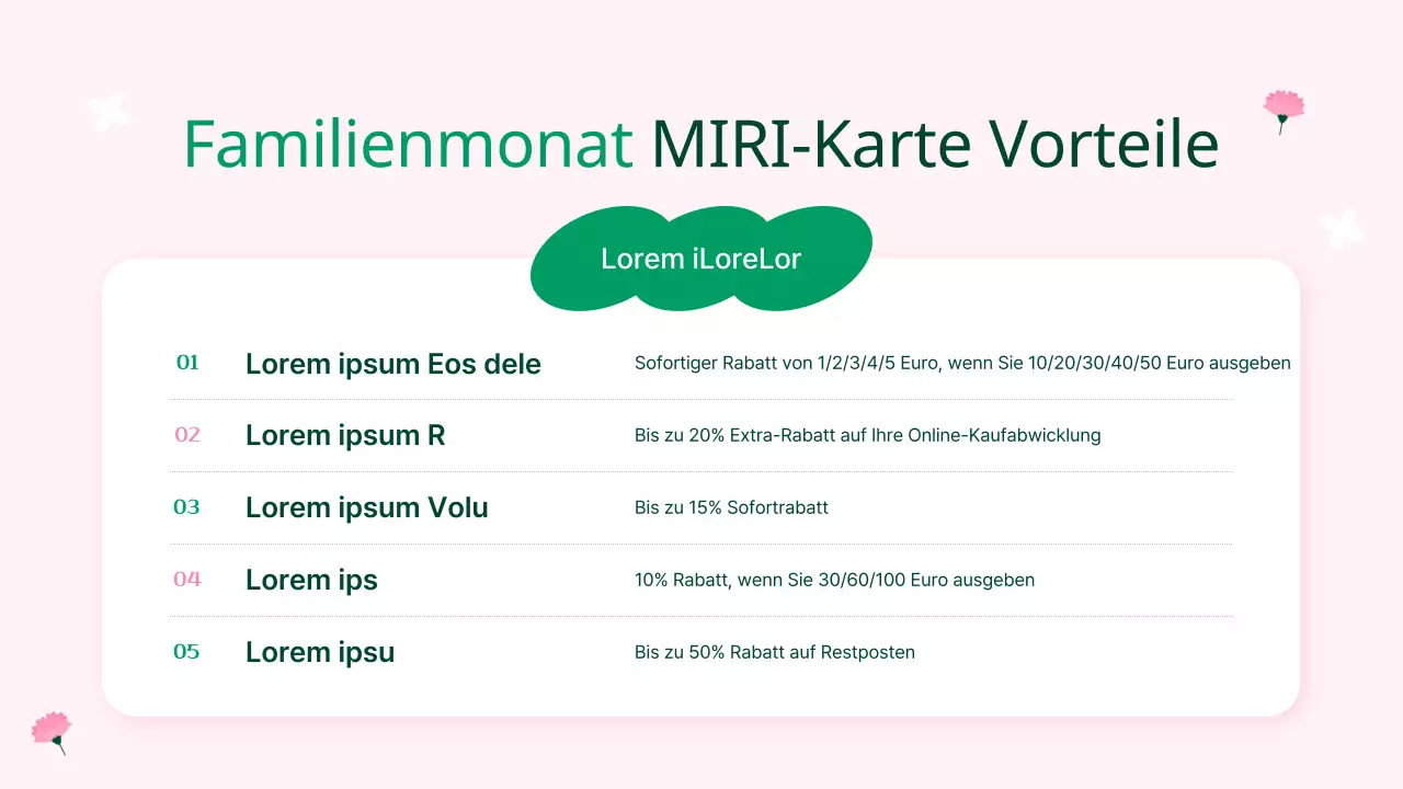 Pink Home Monat Geschenk Promotion Planer