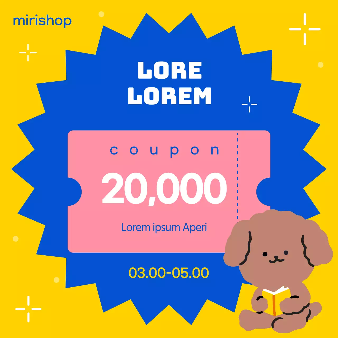 Tropische uitverkooppaal in geel en roze