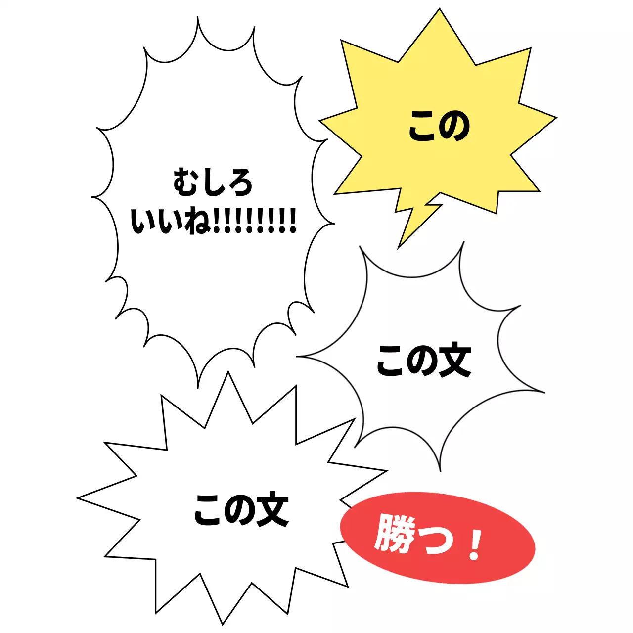 吹き出しがいっぱいの団体応援服