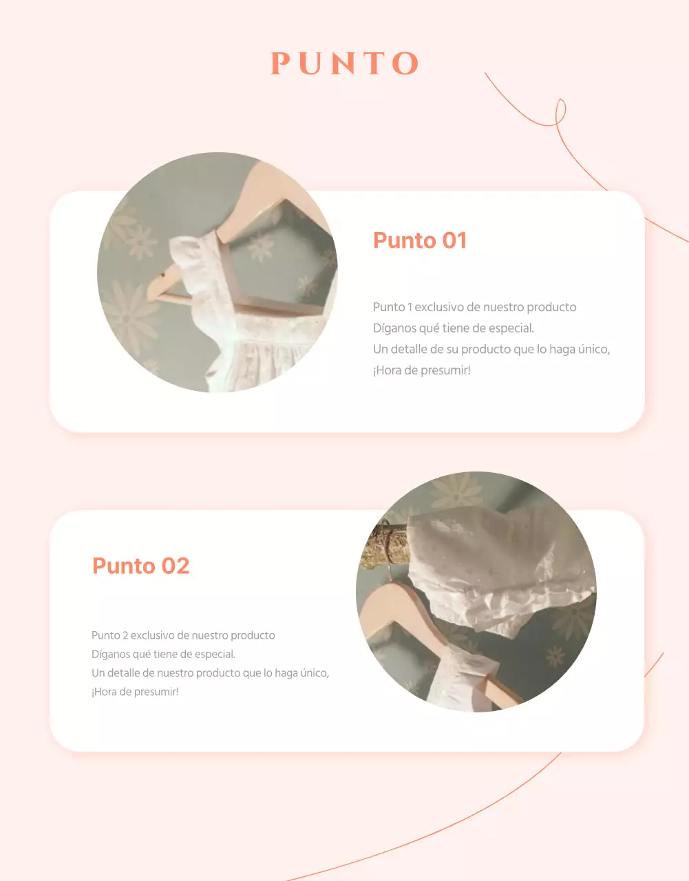 Una nueva presentación del pijama minimalista rosa y blanco