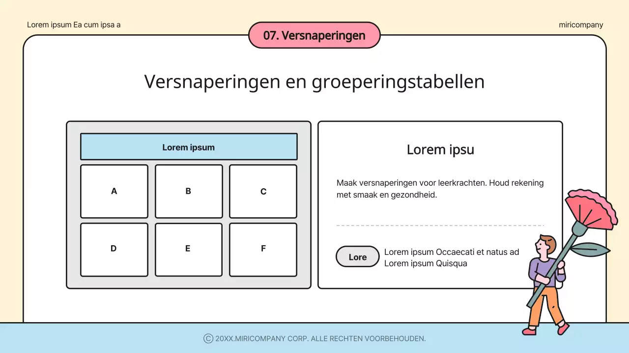 Ivory and Rainbow's Mooie Lerarendag Programma Evenement Planner