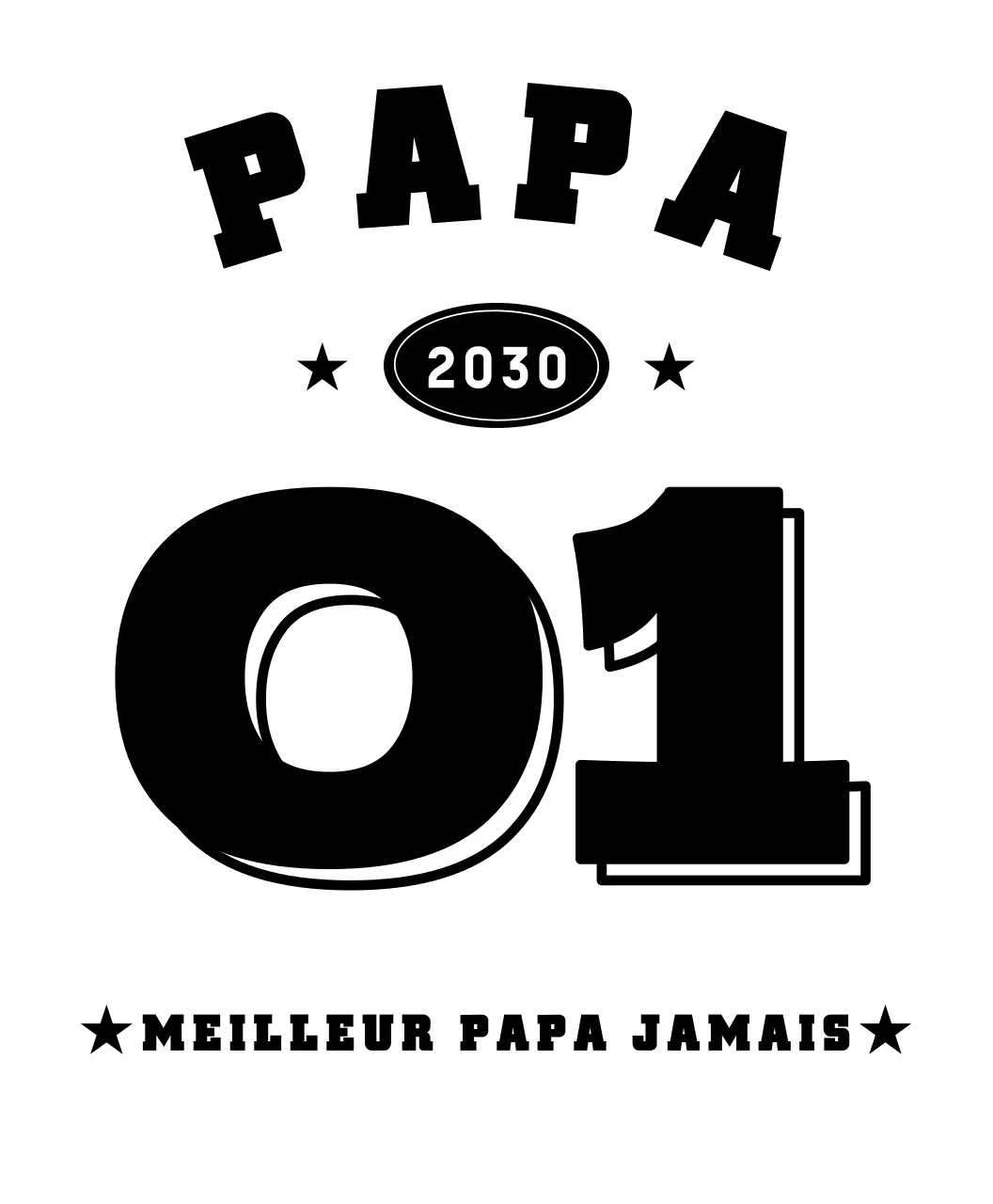 Sporty Family Bold Numbered T-Shirt T-Shirts de famille, T-Shirts de groupe