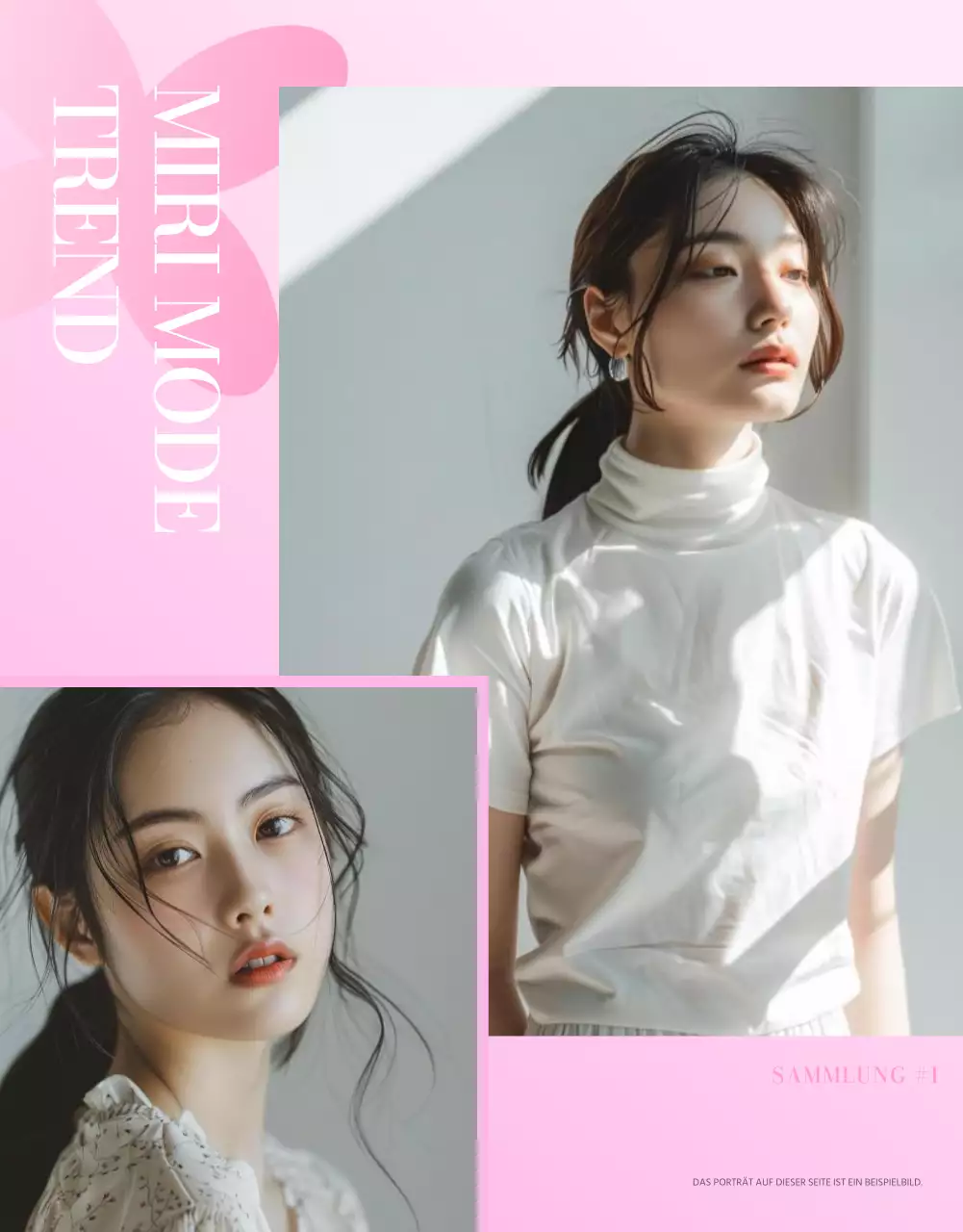 Förderung der trendigen Mode von Rosa